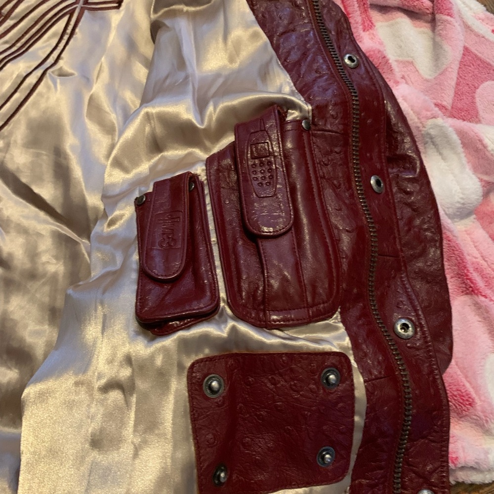 Leather jacket